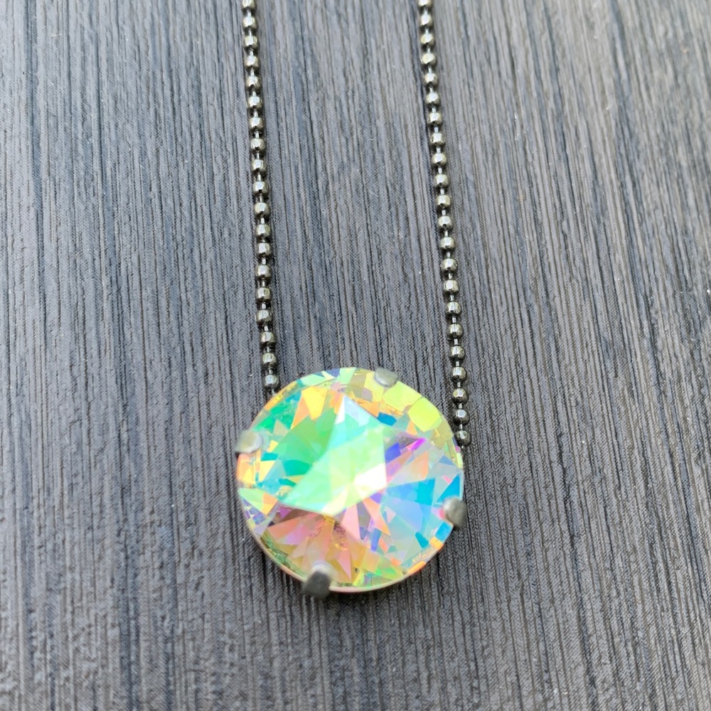 Sabika Swarovski Crystal golf necklace Winter 2016